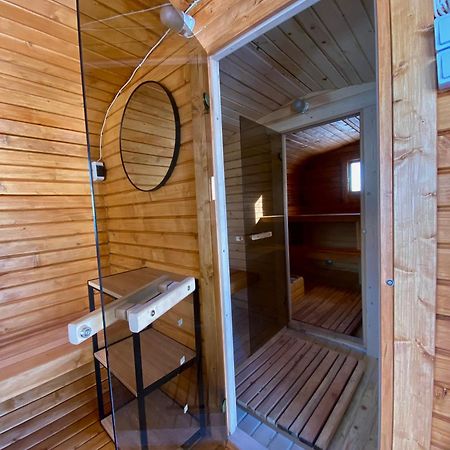 Sauna Tetnuldi Mestia Bagian luar foto