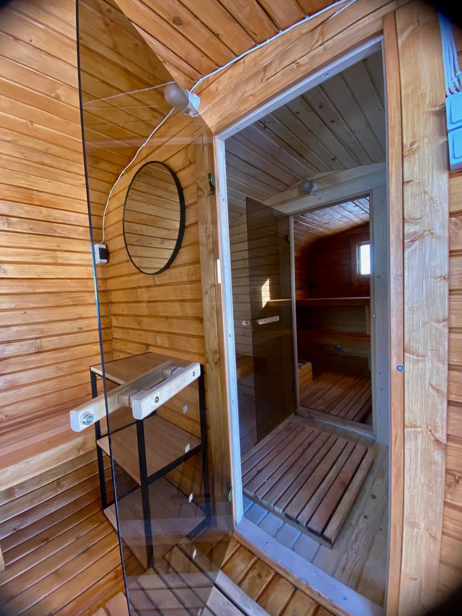 Sauna Tetnuldi Mestia Bagian luar foto